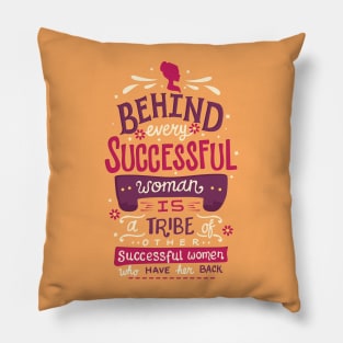 Successful women Pillow