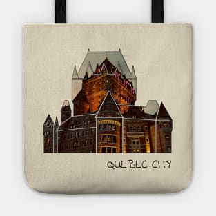 Quebec City Chateau Frontenac Tote