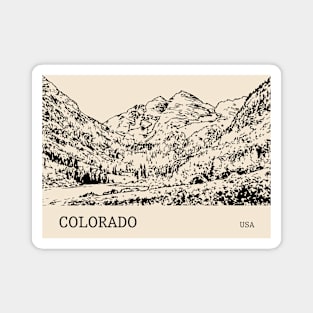 Colorado USA Magnet