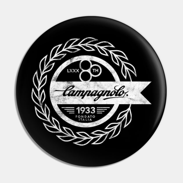 Campagnolo Vintage Italian Cycling Tour de France Made in Italy Badge Pin by collectees