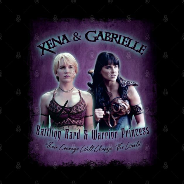 Xena & Gabrielle Vintage Look by CharXena