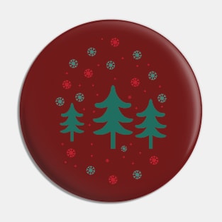 Christmas Trees Pin