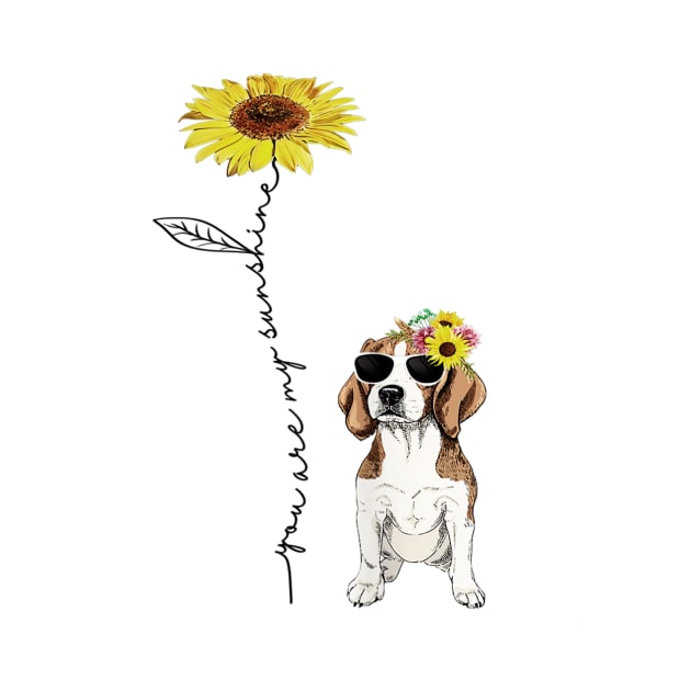You Are My Sunshine Beagle by Xamgi