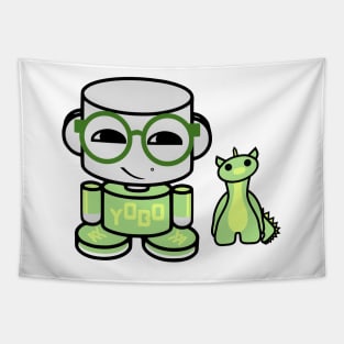 Yobo & Deeogee O'BABYBOT Toy Robot Tapestry