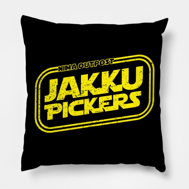 Jakku Pickers Pillow by Mikewirthart