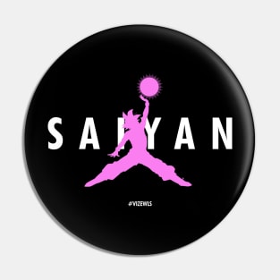 Saiyan Rose Jumpman Pin