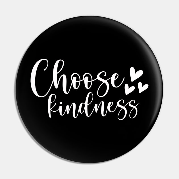Choose kindness Pin by colorbyte