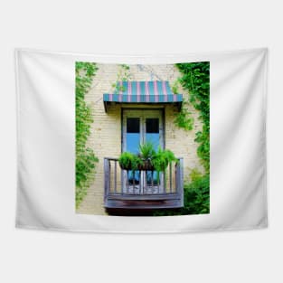 Balcony Doors Tapestry