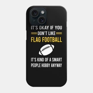Smart People Hobby Flag Football Phone Case