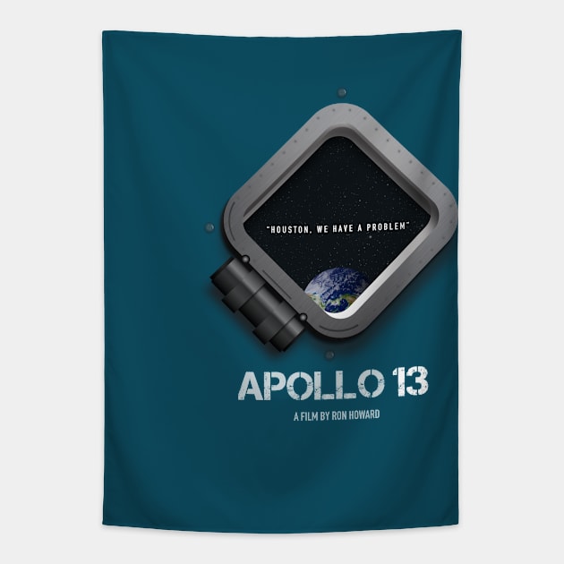 Apollo 13 - Alternative Movie Poster Tapestry by MoviePosterBoy