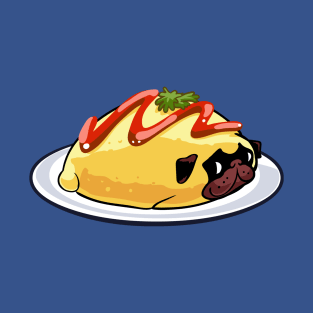 Omurice Pug T-Shirt