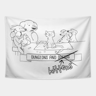 Dungeons and Kittens Tapestry