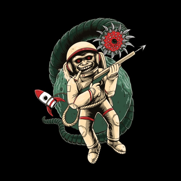 Space Ape Hunter by Mooxy