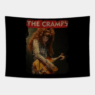 TEXTURE ART- The Cramps 1982 - RETRO STYLE 5 Tapestry