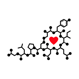 Oxytocin Love Molecule T-Shirt