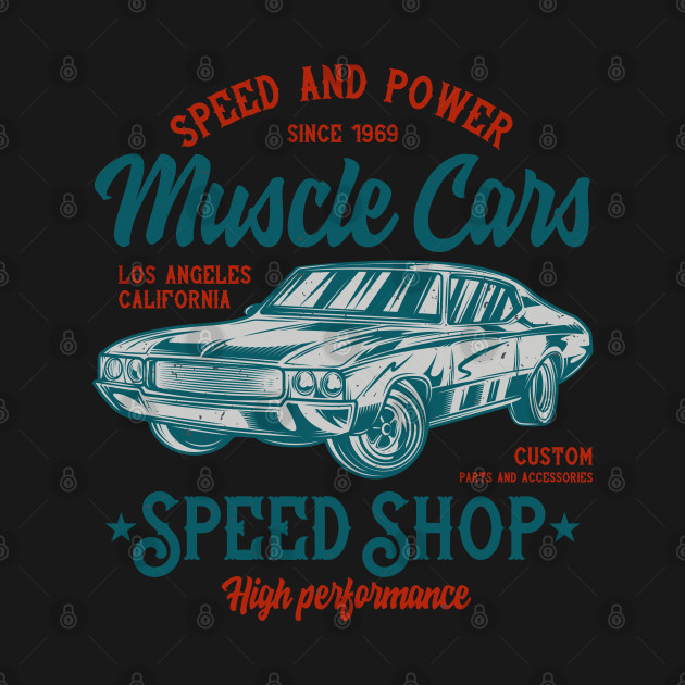 Disover Muscle Cars - Cars - T-Shirt