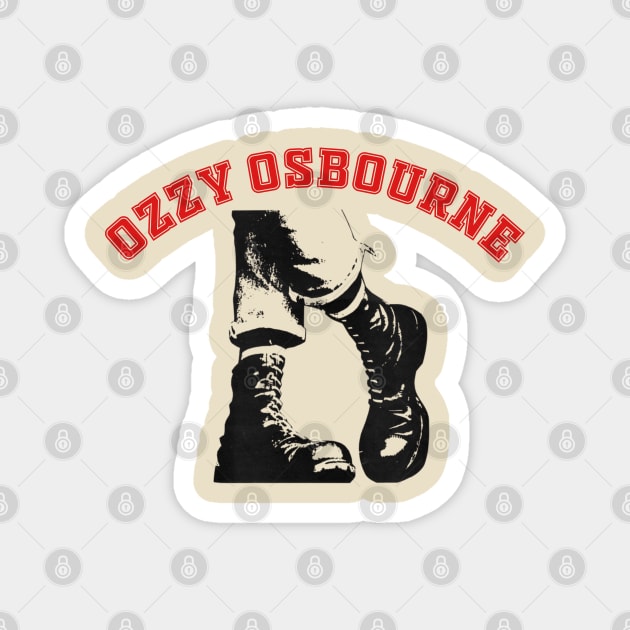 Boots Ozzy Osbourne Magnet by Lulabyan