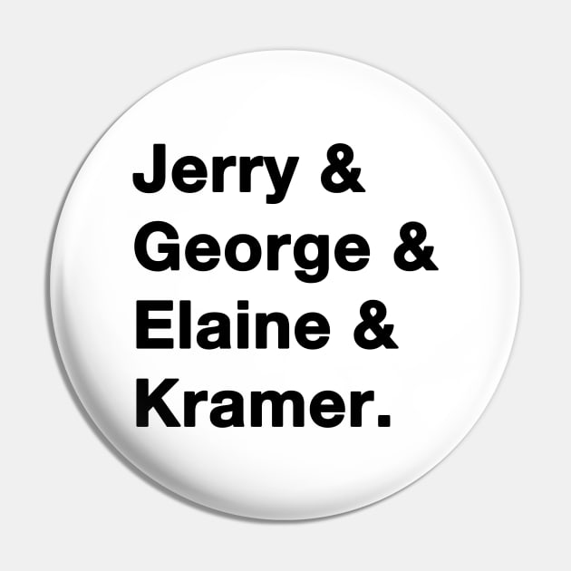 Seinfeld Names Pin by IdenticalExposure