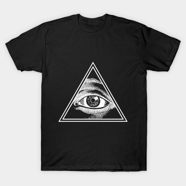 All Seeing Eye Of God Third Eye - All Seeing Eye - T-Shirt |