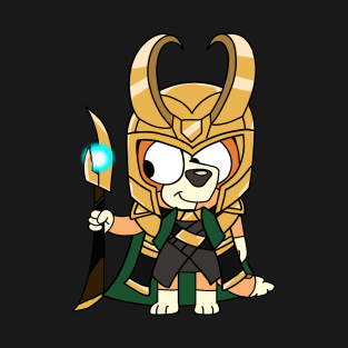 Bingo as Loki T-Shirt