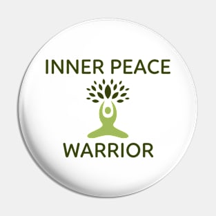 Inner Peace Warrior Pin