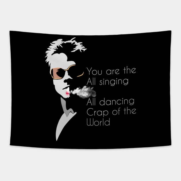 Tyler Durden quote Tapestry by Randomart