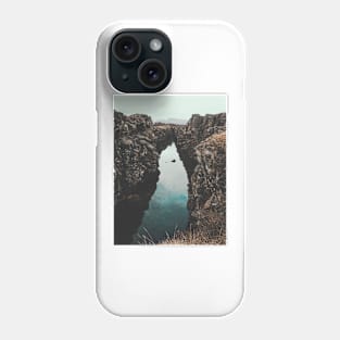 My heart stayed in Iceland - landscape photography Phone Case