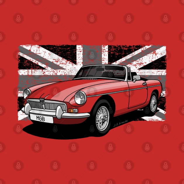 The coolest british classic roadster! by jaagdesign