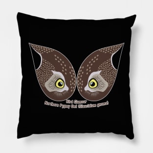 Northern Pygmy Owl Eyes Pillow