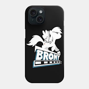 The Casual Brony (W) Phone Case