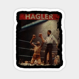 TEXTURE ART- Marvin Hagler - RETRO STYLE 1 Magnet