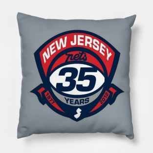 The 35th Nets Anniversary Pillow