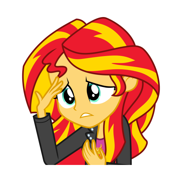 Pleading Sunset Shimmer 3 by CloudyGlow