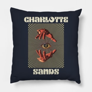 Hand Eyes Charlotte Sands Pillow