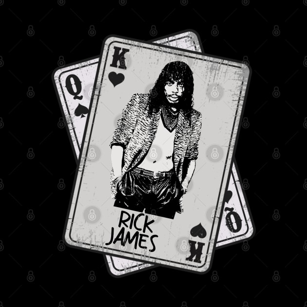 Retro Rick James 80s Card Style by Slepet Anis