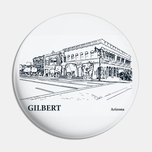 Gilbert - Arizona Pin