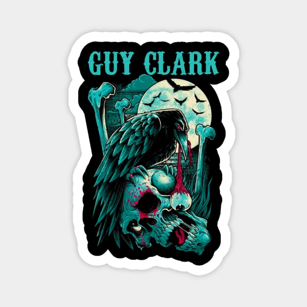 GUY CLARK BAND MERCHANDISE Magnet by jn.anime