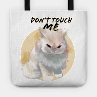 Angry cat Tote