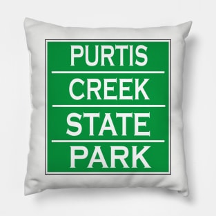 PURTIS CREEK STATE PARK Pillow