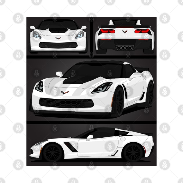 Z06 WHITE by VENZ0LIC