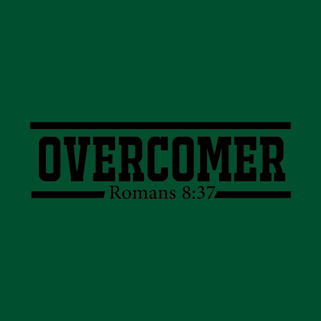 Overcomer Romans 8:37 Faith by People of the Spoon