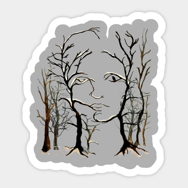 Emily Dickinson Winter Sticker Teepublic