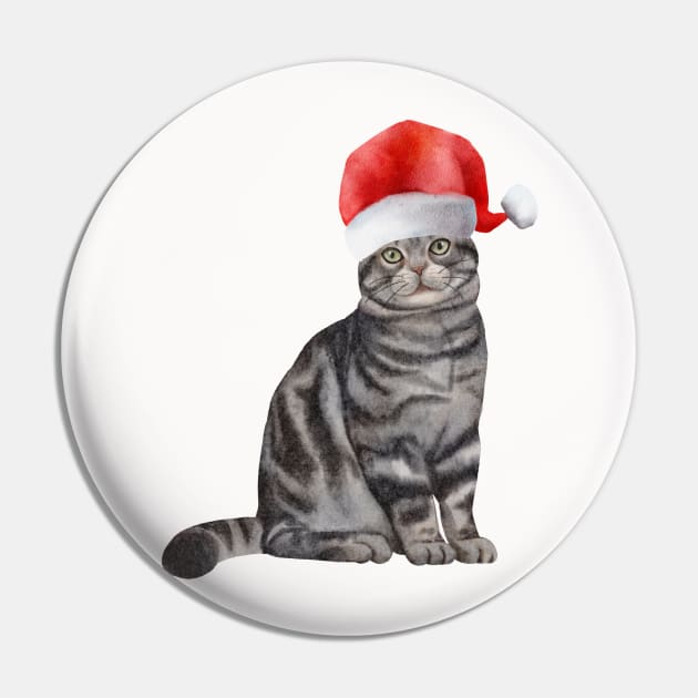 Cute And Lovely Animals With Christmas Pin by AbstractArt14