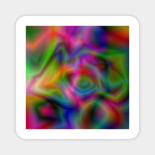 colorful multicolored texture art Magnet