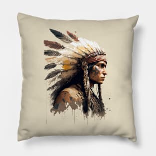 Brave Warrior Pillow