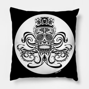 white captain of the death ecopop Pillow