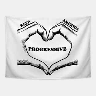 Keep America Progressive Tapestry