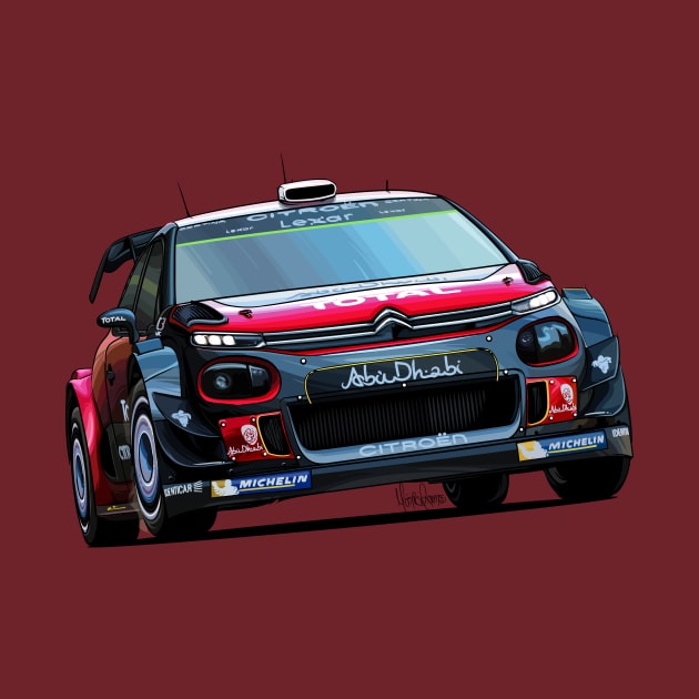 Citroen C3 WRC by Mario Ramos Rally Art