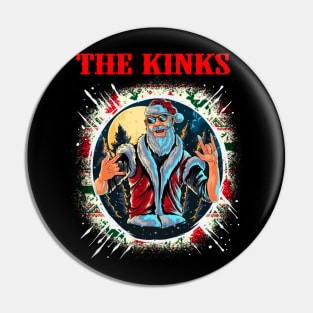 THE KINKS BAND XMAS Pin