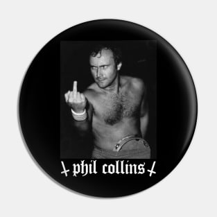 Phil Collins // Punk F*ckestetic Vintage Pin